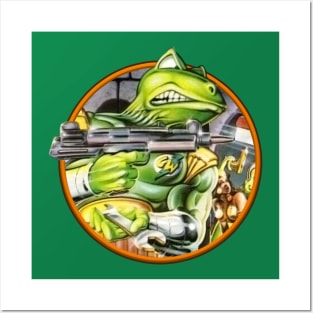 Cosmic Wartoad (Badge) Posters and Art